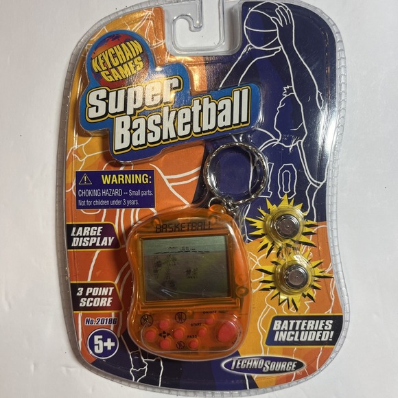 Technosource Other - Techno Source Super Baseball Handheld Keychain LCD Video Game  NEW Sealed